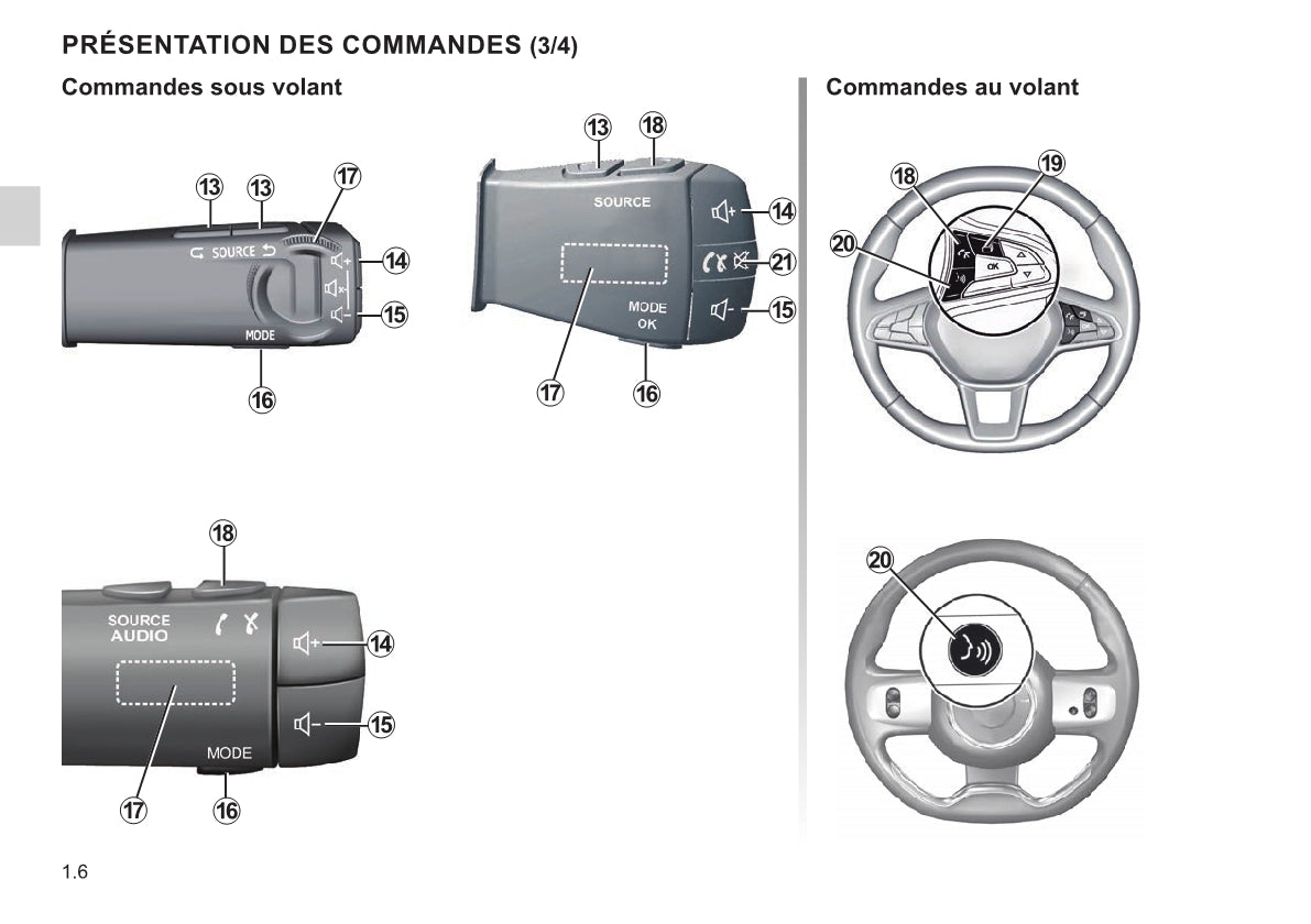 Renault Easy Connect - Systémes Multimédia Guide d'utilisation 2021 - 2023