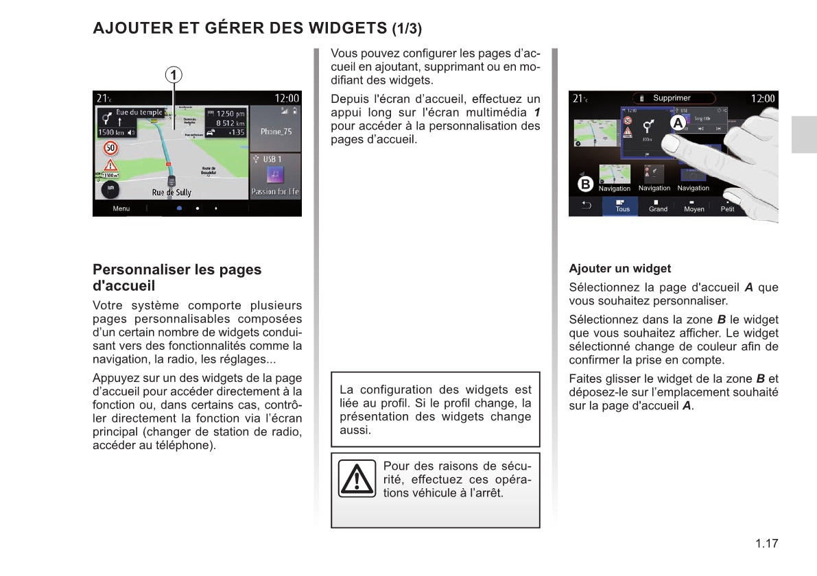 Renault Easy Connect - Systémes Multimédia Guide d'utilisation 2021 - 2023