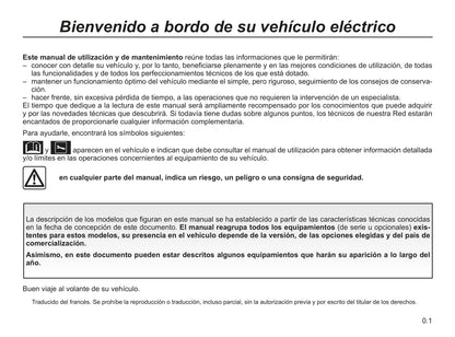 2013-2016 Renault Kangoo Manuel du propriétaire | Espagnol