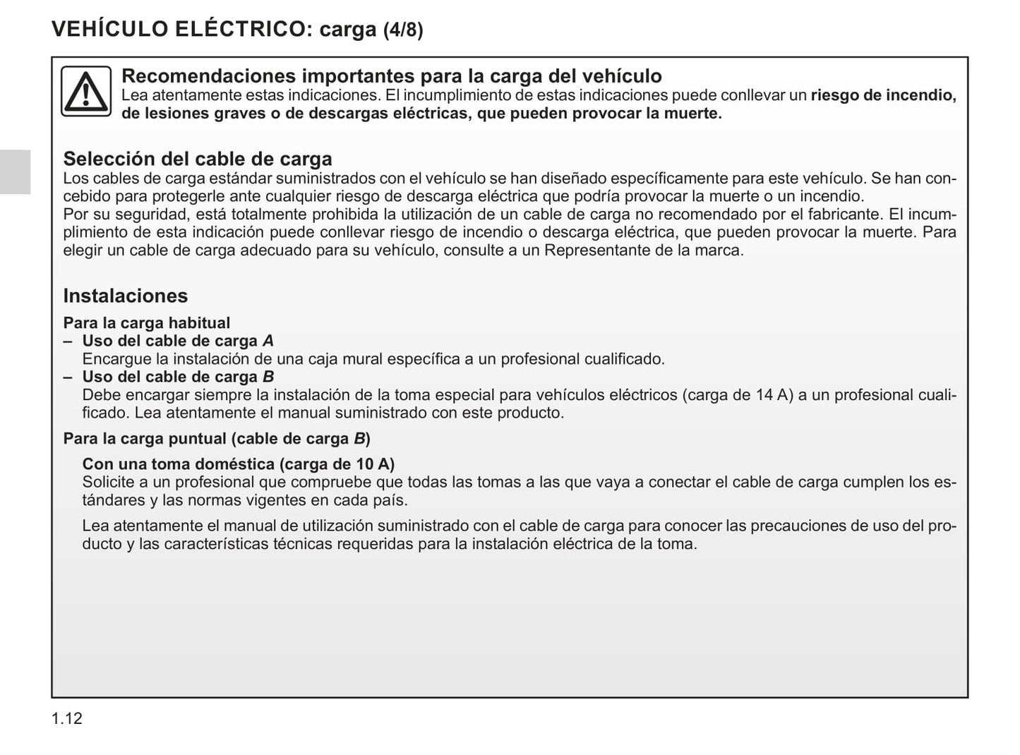 2013-2016 Renault Kangoo Manuel du propriétaire | Espagnol