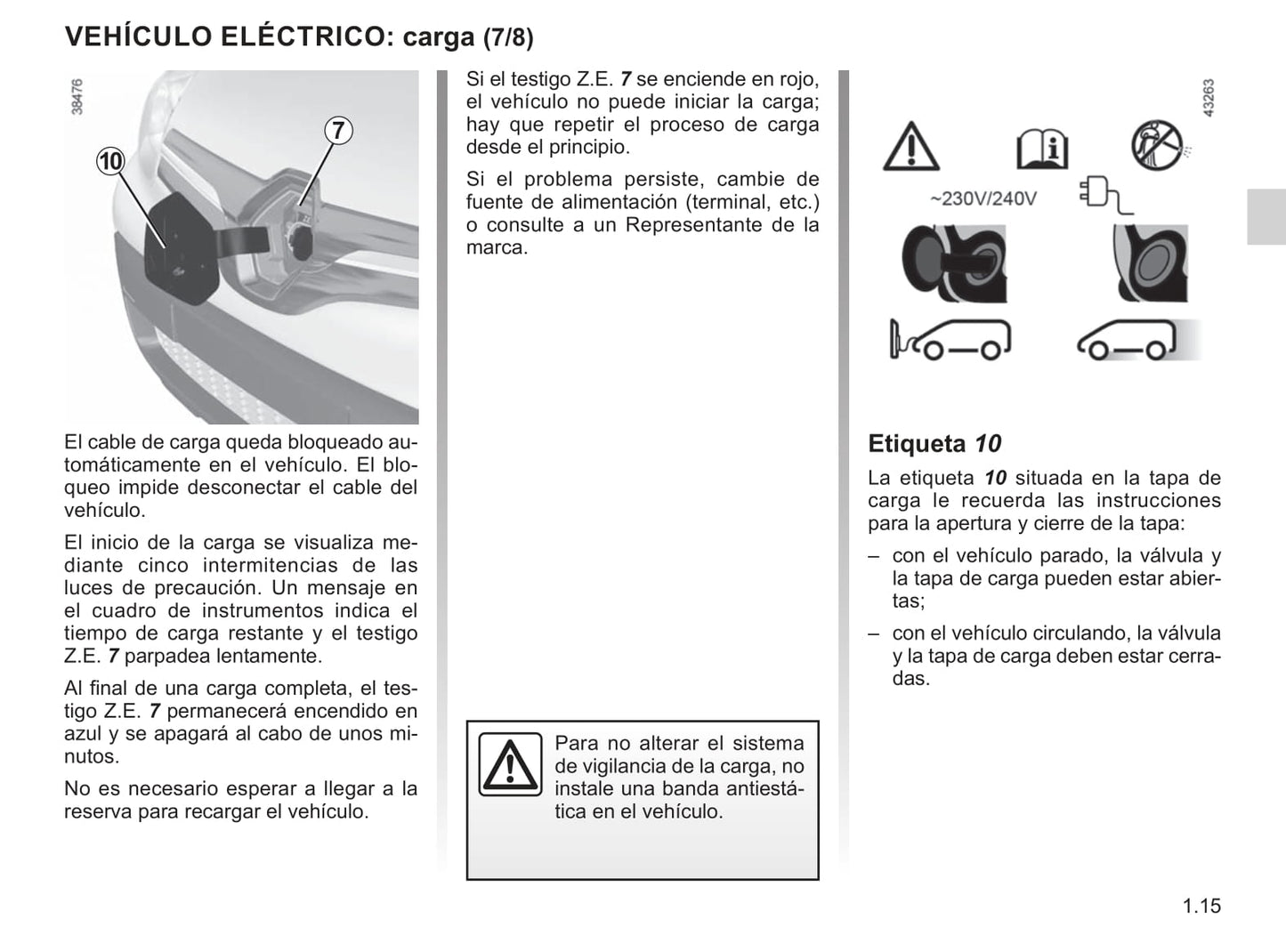 2013-2016 Renault Kangoo Manuel du propriétaire | Espagnol