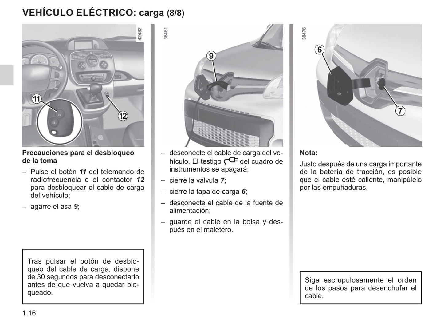 2013-2016 Renault Kangoo Manuel du propriétaire | Espagnol