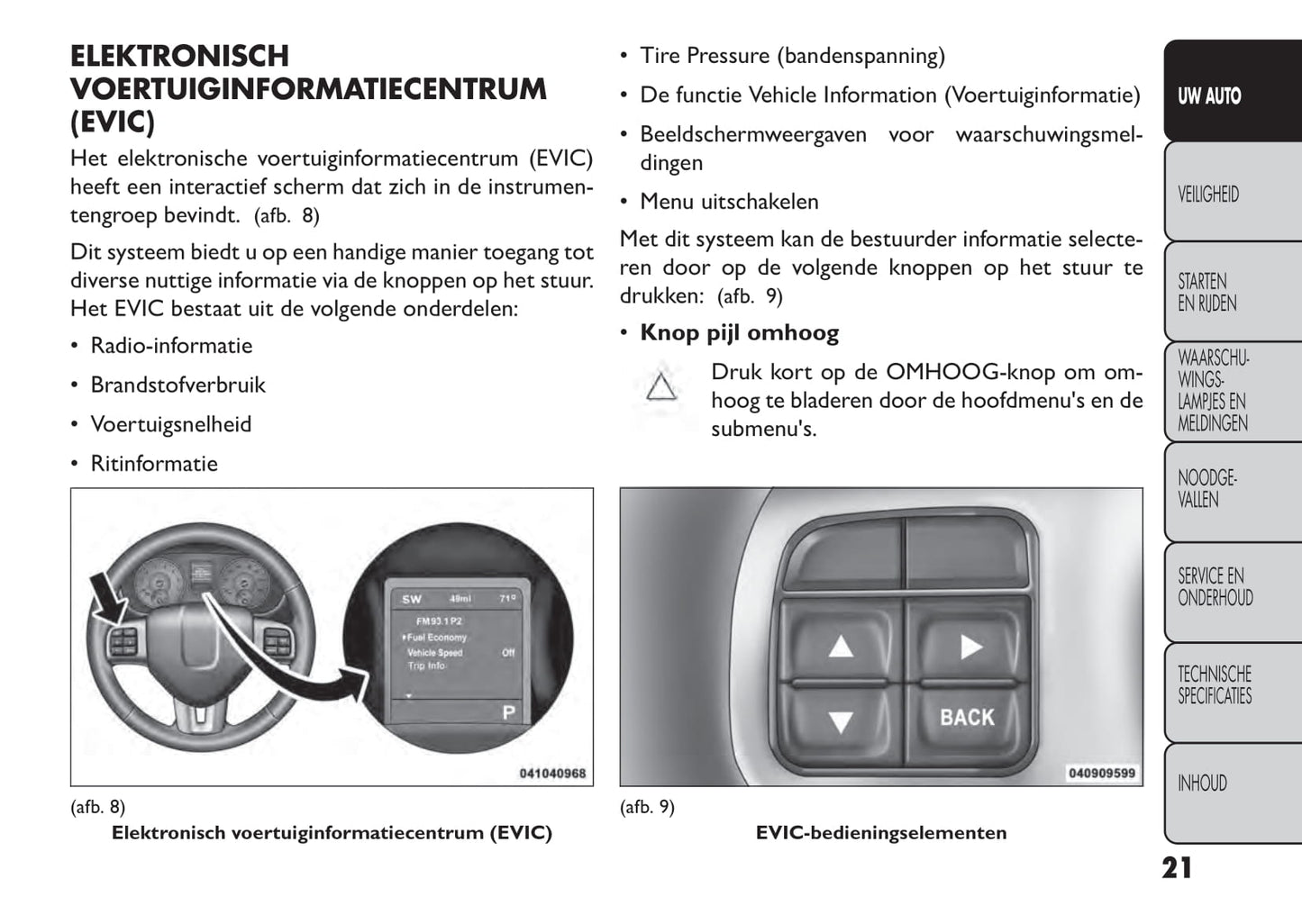 2014-2015 Fiat Freemont Bedienungsanleitung | Niederländisch