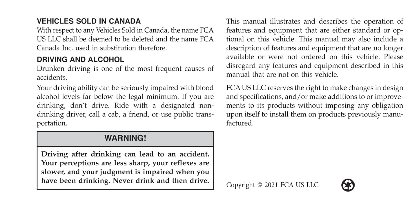 2014 Ram 1500/2500/3500 Owner's Manual | English