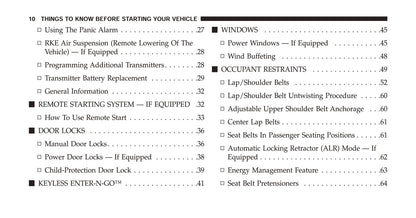 2014 Ram 1500/2500/3500 Owner's Manual | English