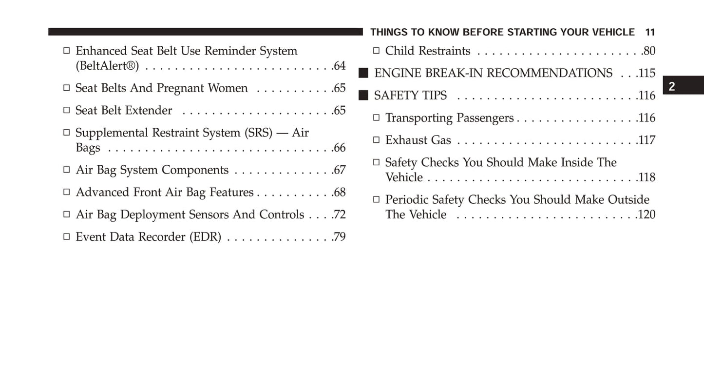 2014 Ram 1500/2500/3500 Owner's Manual | English