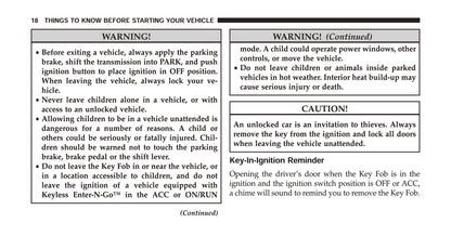 2014 Ram 1500/2500/3500 Owner's Manual | English