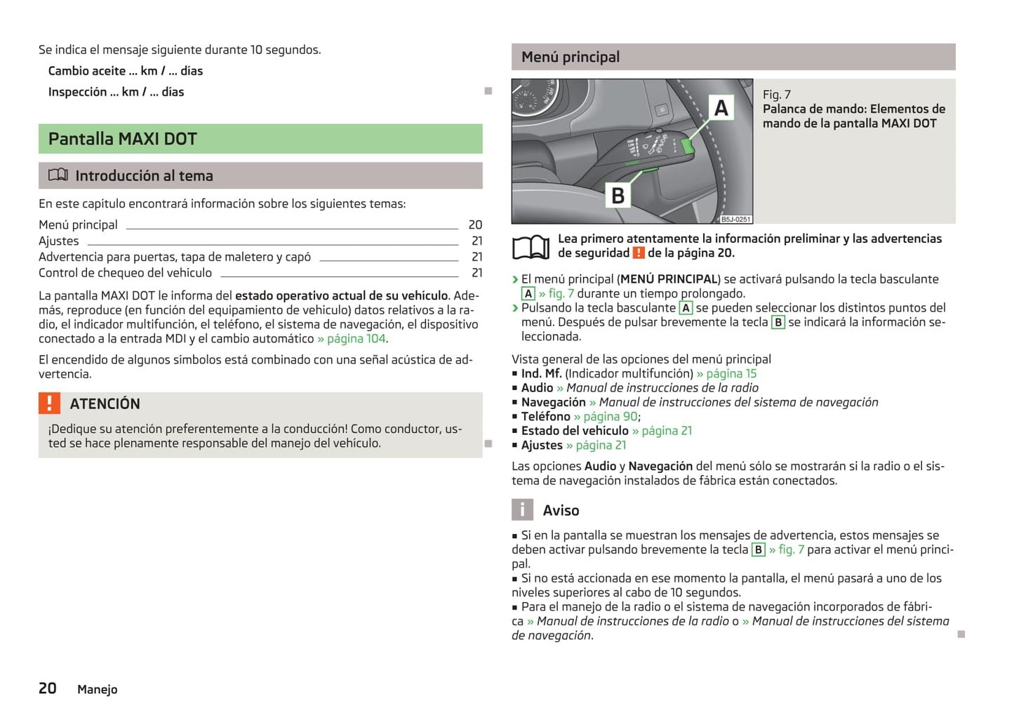 2013-2014 Skoda Fabia Owner's Manual | Spanish