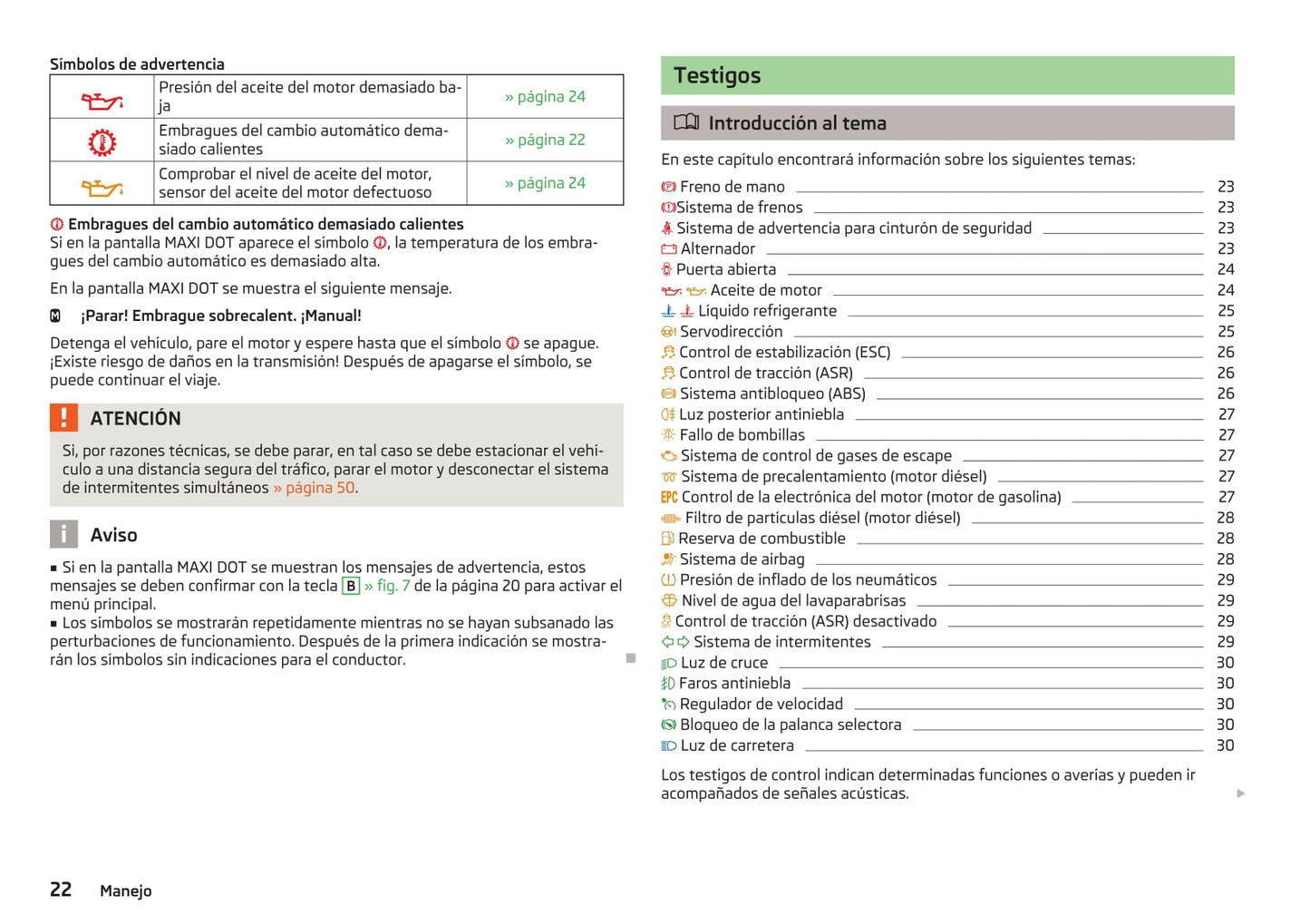 2013-2014 Skoda Fabia Owner's Manual | Spanish