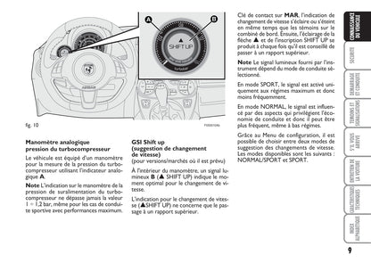 2008-2016 Abarth 500 Manuel du propriétaire | Français