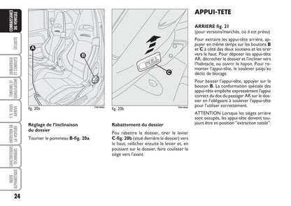 2008-2016 Abarth 500 Manuel du propriétaire | Français