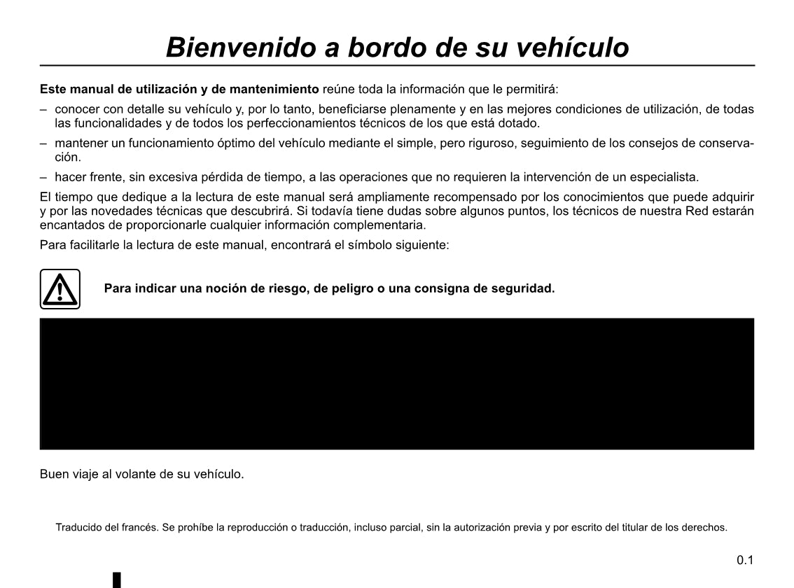 2011-2012 Renault Wind Owner's Manual | Spanish