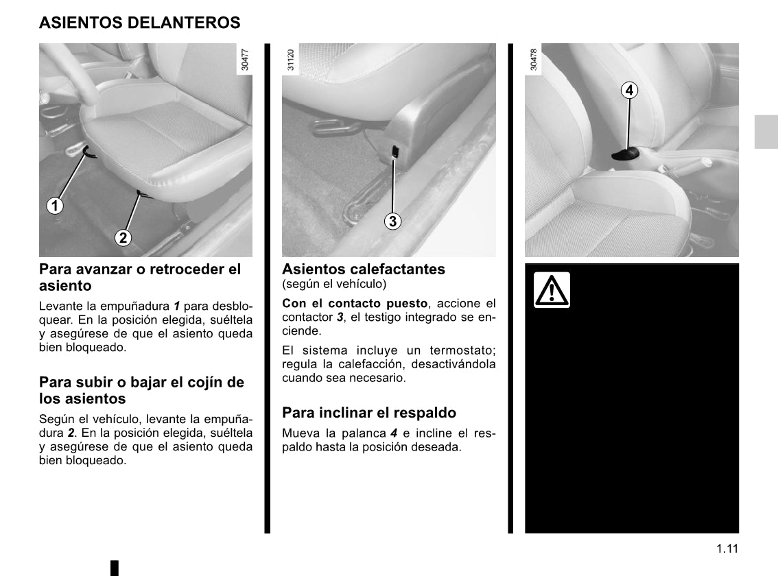 2011-2012 Renault Wind Owner's Manual | Spanish