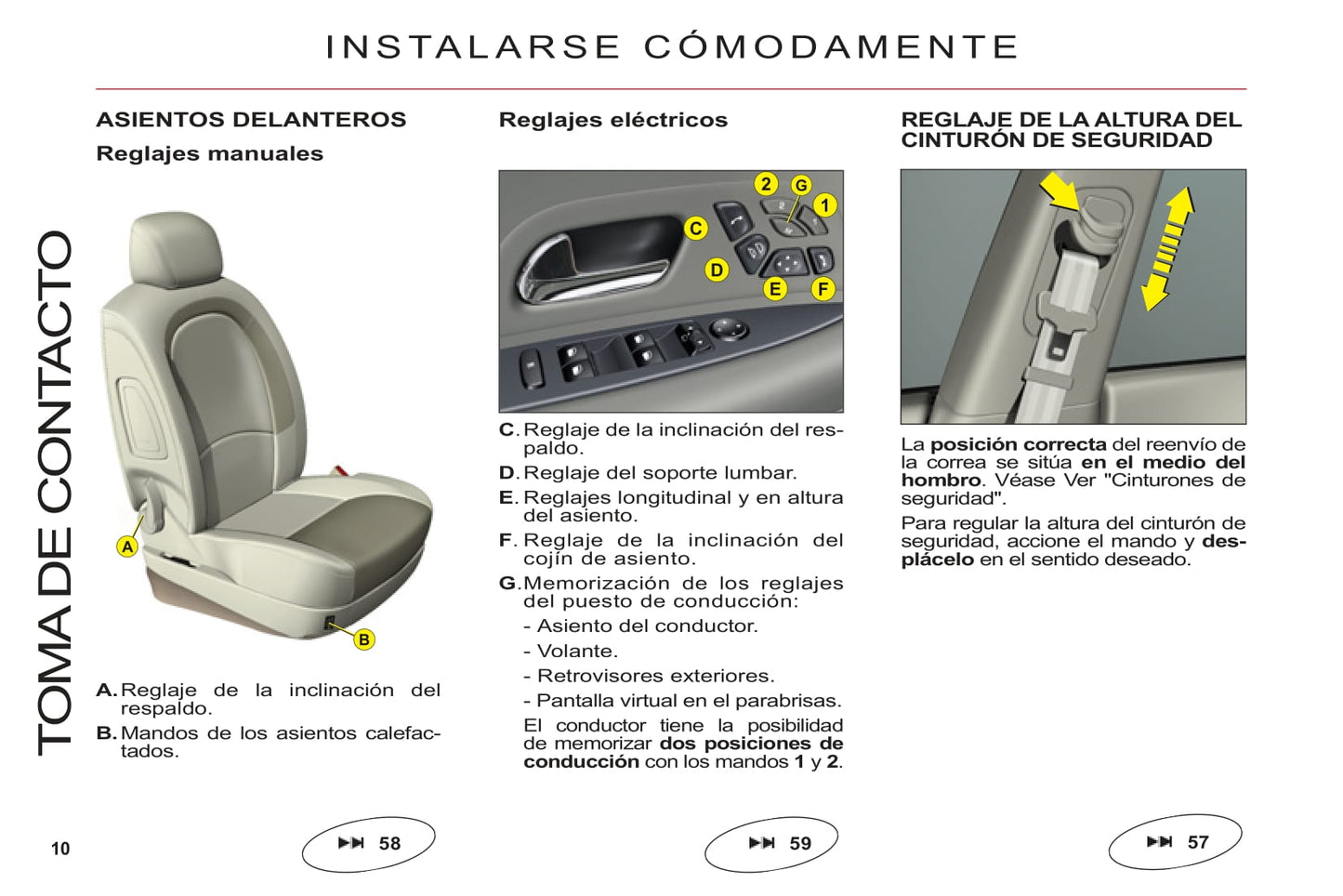 2011-2012 Citroën C6 Gebruikershandleiding | Spaans