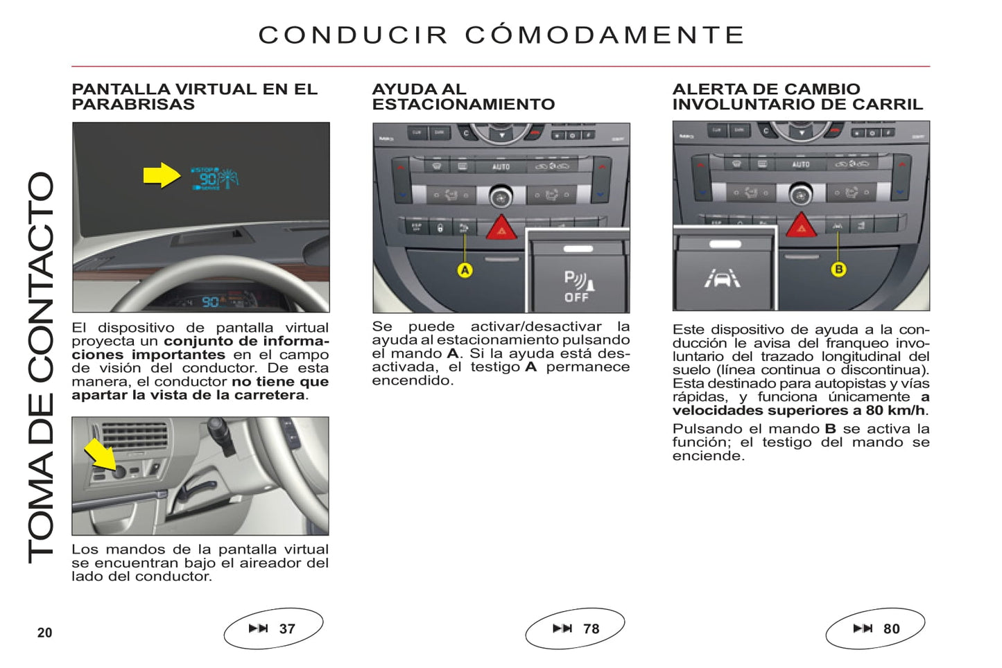 2011-2012 Citroën C6 Gebruikershandleiding | Spaans