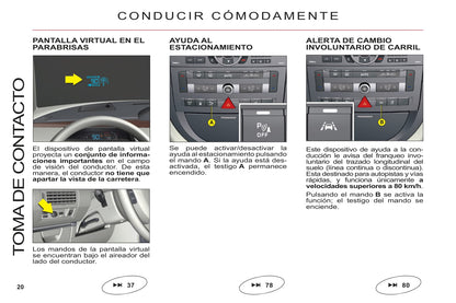 2011-2012 Citroën C6 Gebruikershandleiding | Spaans