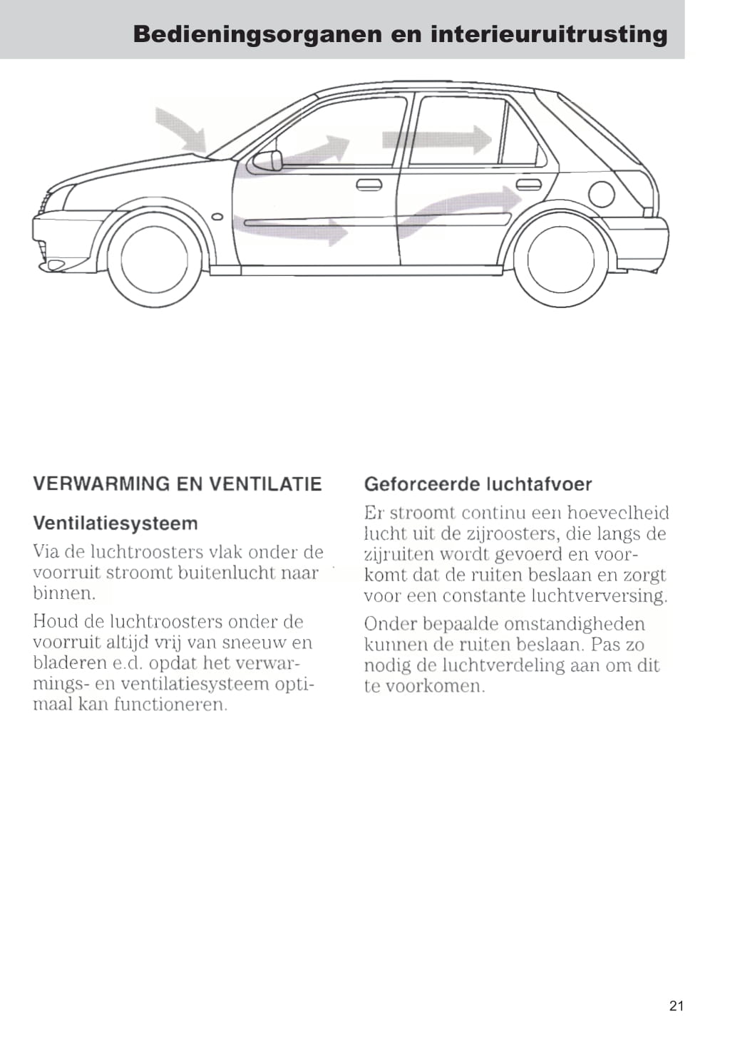 1999-2002 Ford Fiesta Manuel du propriétaire | Néerlandais