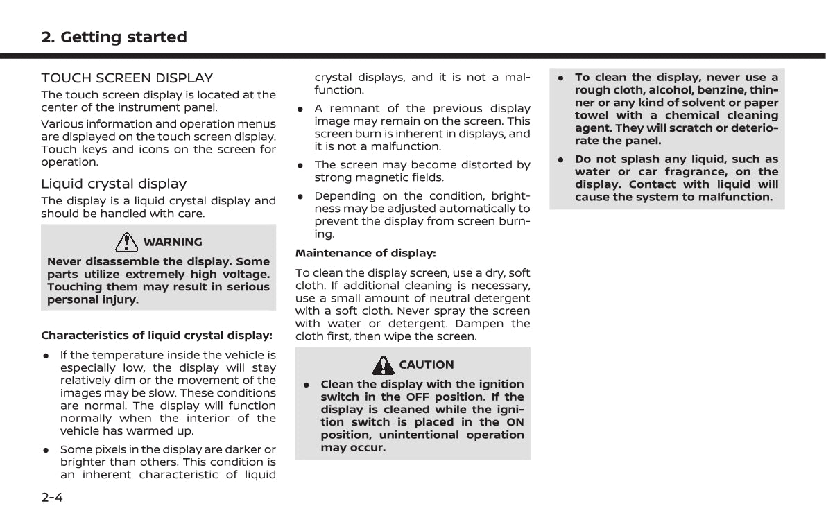 Nissan Connect Owner's Manual 2021