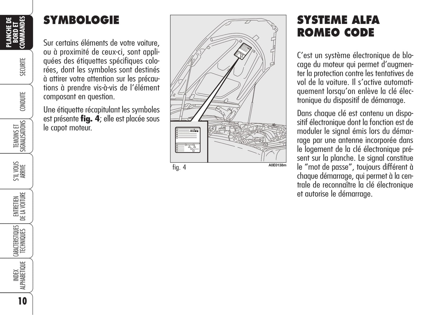 2005-2011 Alfa Romeo 159 Gebruikershandleiding | Frans