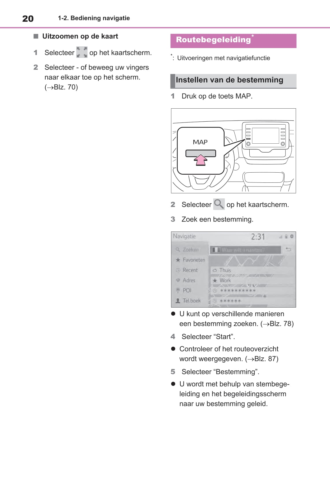 Toyota Navigatiesysteem Handleiding 2020