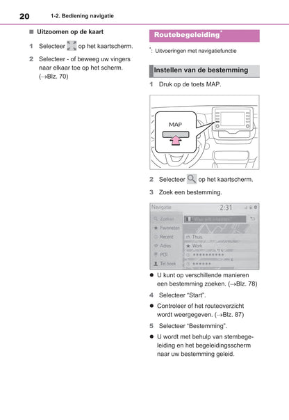 Toyota Navigatiesysteem Handleiding 2020