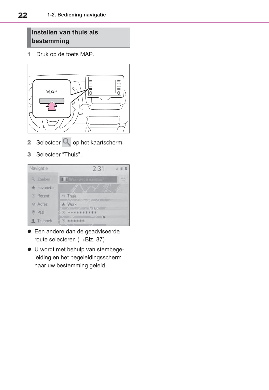 Toyota Navigatiesysteem Handleiding 2020