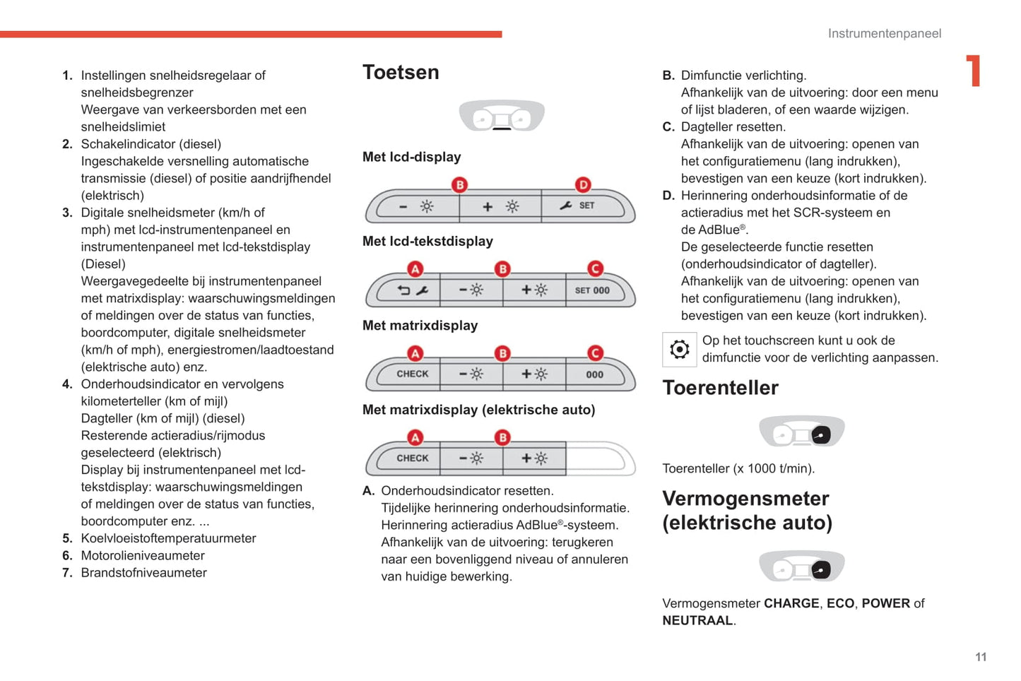 2020-2022 Citroën SpaceTourer/Dispatch/Jumpy/ë-Dispatch/ë-Jumpy/ë-SpaceTourer Owner's Manual | Dutch