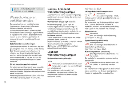 2020-2022 Citroën SpaceTourer/Dispatch/Jumpy/ë-Dispatch/ë-Jumpy/ë-SpaceTourer Owner's Manual | Dutch