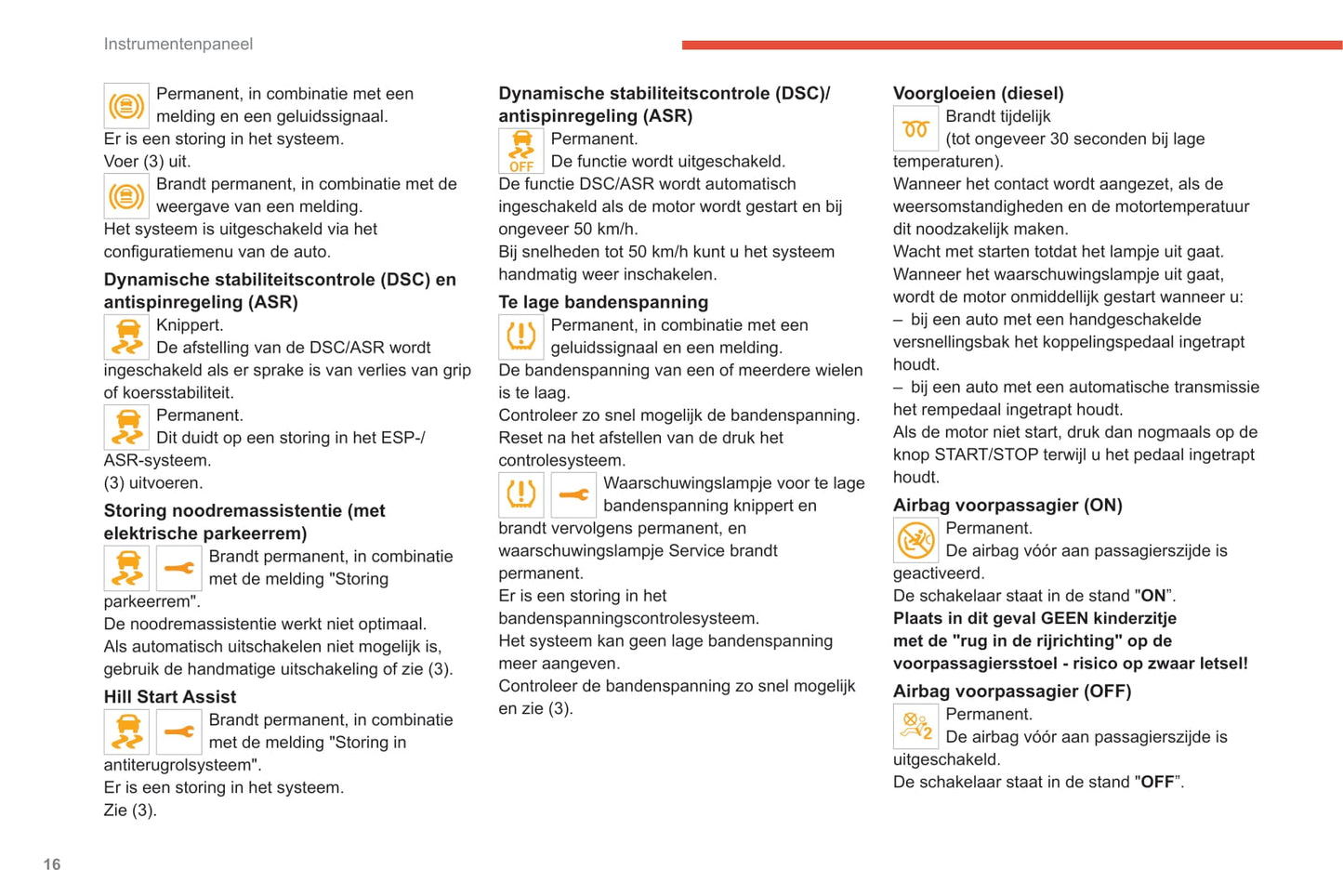 2020-2022 Citroën SpaceTourer/Dispatch/Jumpy/ë-Dispatch/ë-Jumpy/ë-SpaceTourer Owner's Manual | Dutch