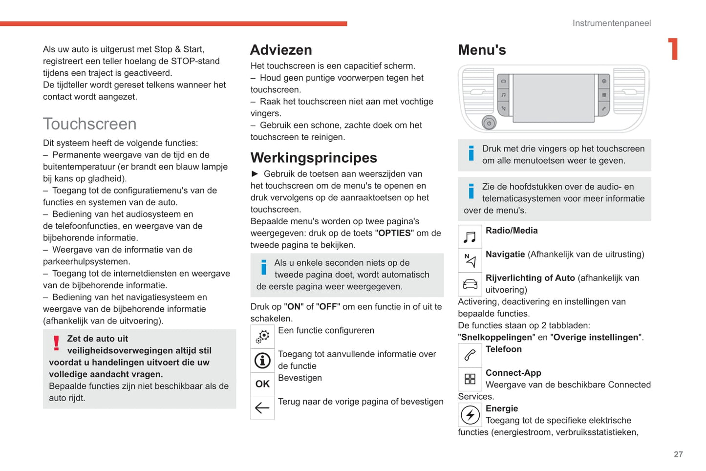 2020-2022 Citroën SpaceTourer/Dispatch/Jumpy/ë-Dispatch/ë-Jumpy/ë-SpaceTourer Owner's Manual | Dutch