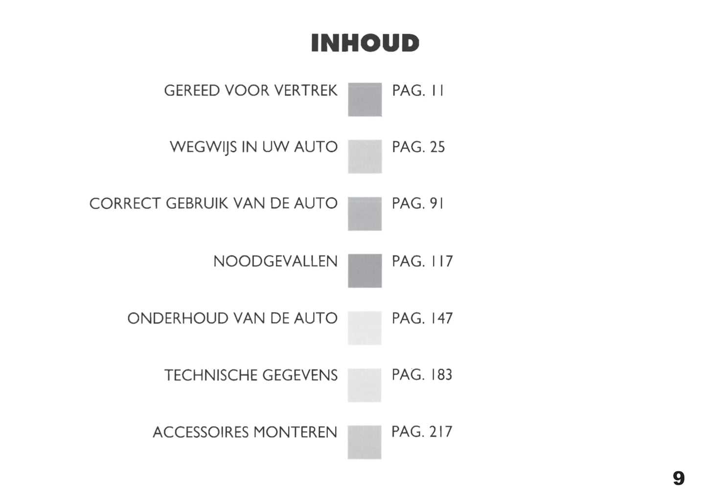 1994-2004 Fiat Scudo Manuel du propriétaire | Néerlandais