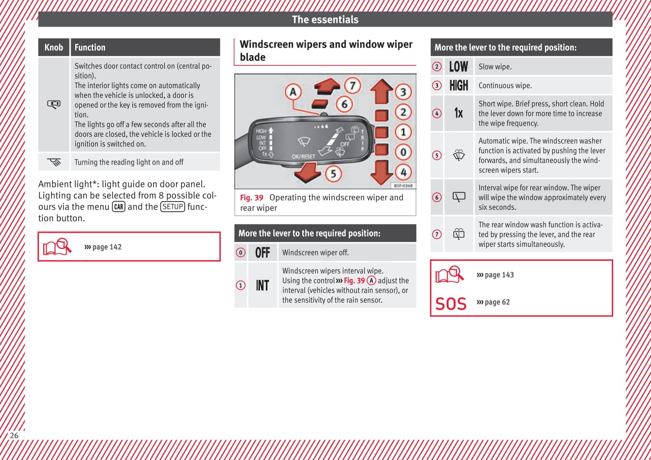 2016-2017 Seat Altea Gebruikershandleiding | Engels