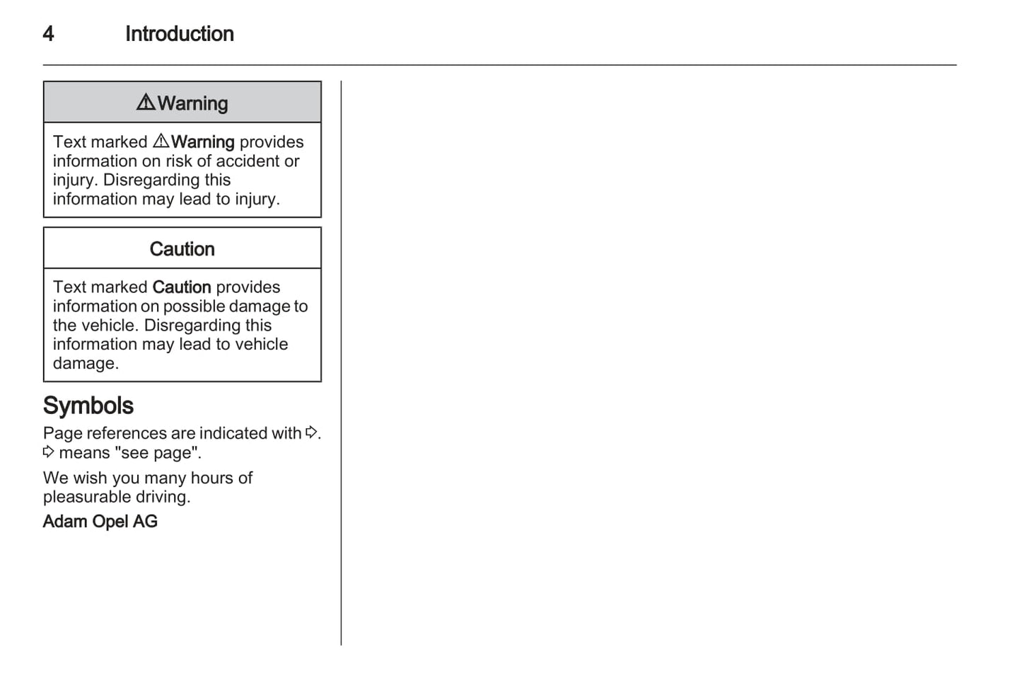 2012-2014 Opel Astra Owner's Manual | English