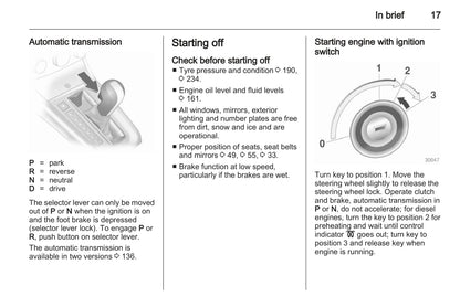 2012-2014 Opel Astra Owner's Manual | English