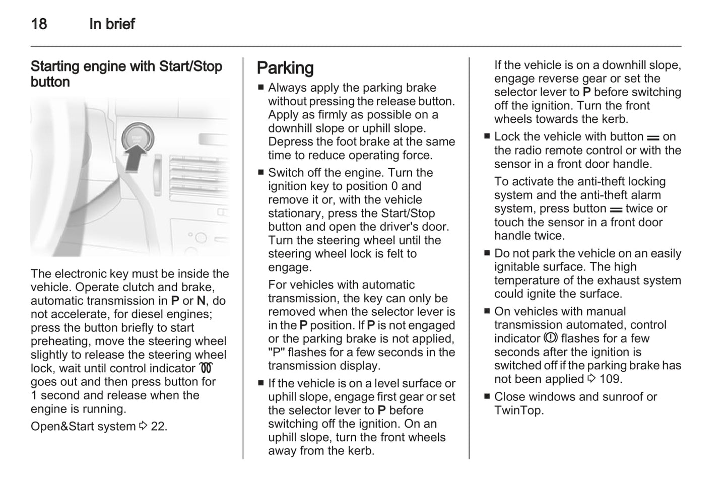 2012-2014 Opel Astra Owner's Manual | English