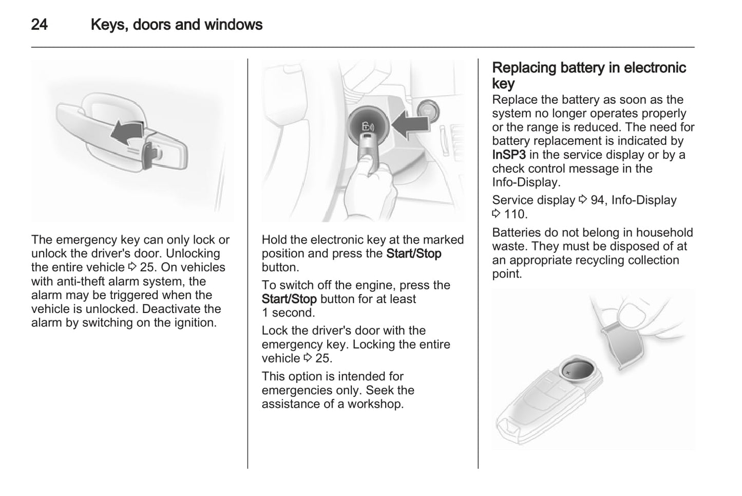 2012-2014 Opel Astra Owner's Manual | English