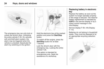 2012-2014 Opel Astra Owner's Manual | English