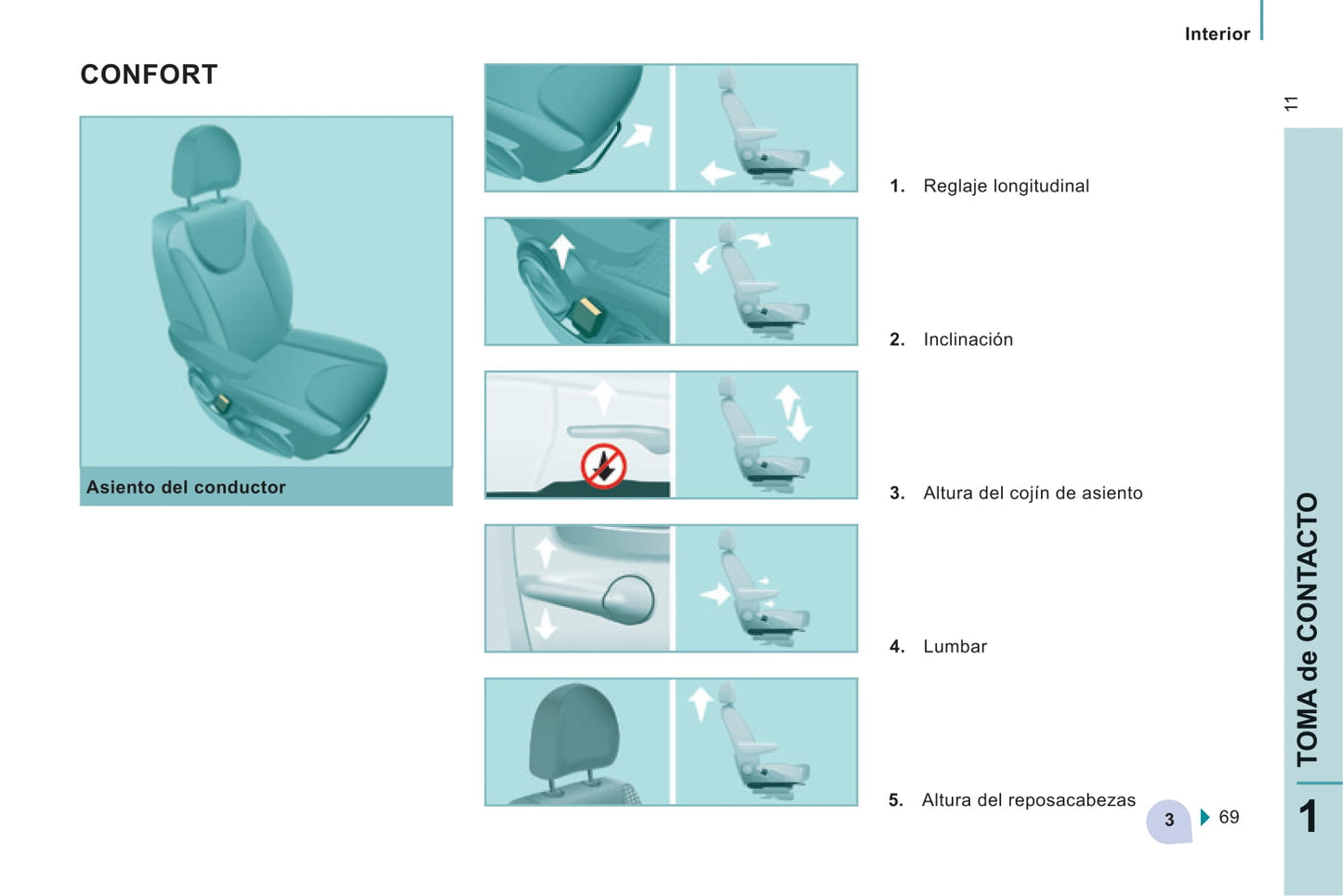 2014-2016 Peugeot Expert Tepee Manuel du propriétaire | Espagnol