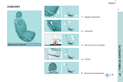 2014-2016 Peugeot Expert Tepee Manuel du propriétaire | Espagnol