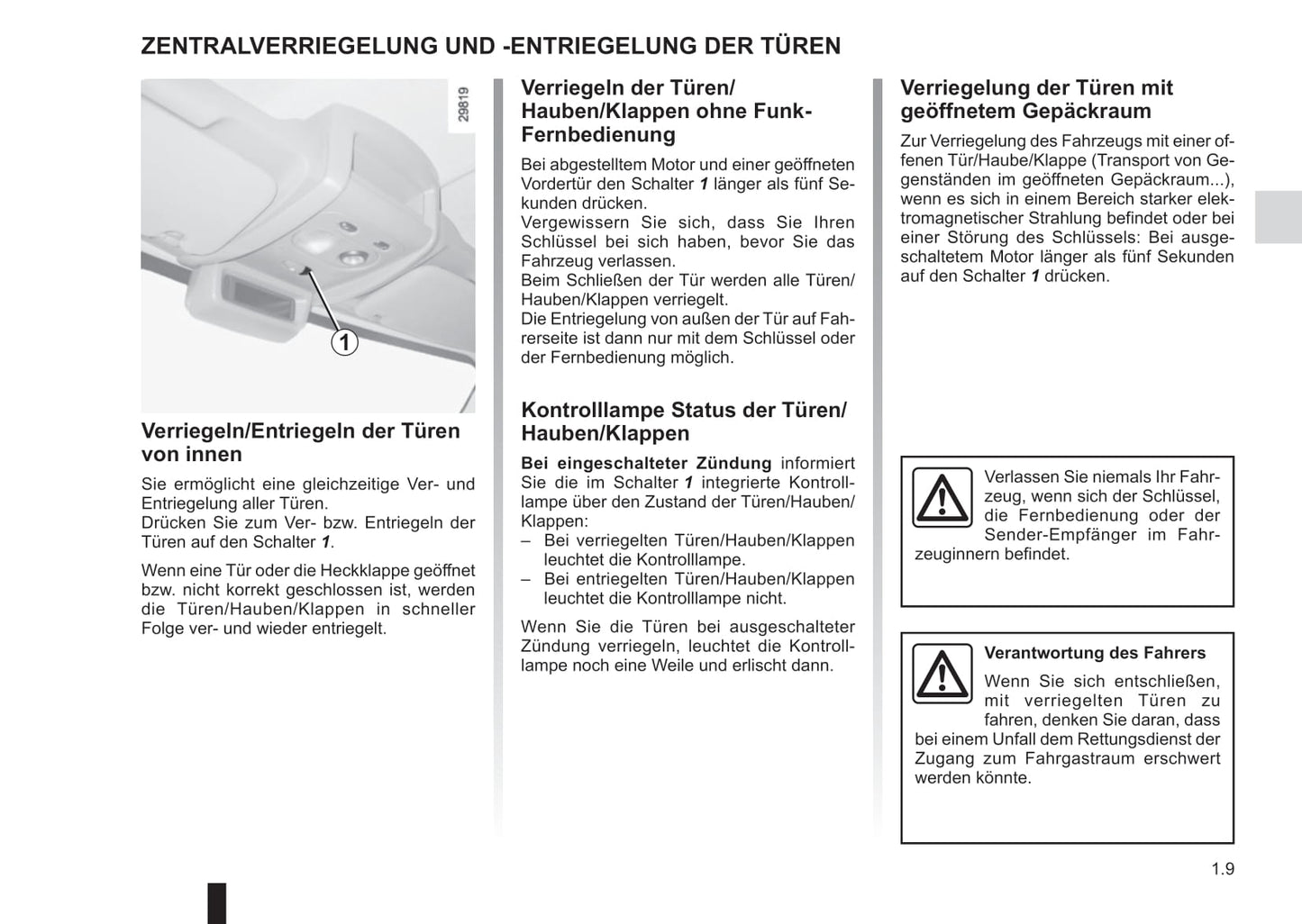 2016-2017 Renault Master Gebruikershandleiding | Duits