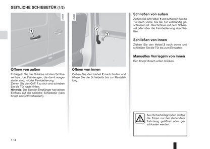 2016-2017 Renault Master Gebruikershandleiding | Duits