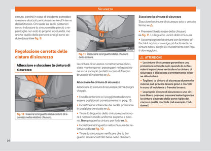 2021-2023 Seat Ibiza Bedienungsanleitung | Italienisch