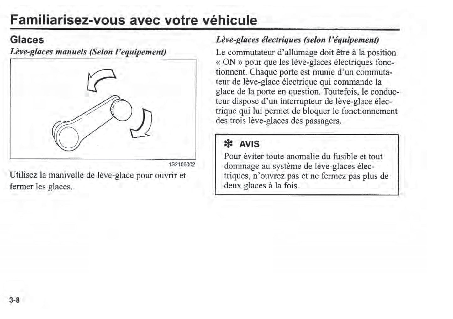 2003 Kia Rio Bedienungsanleitung | Französisch