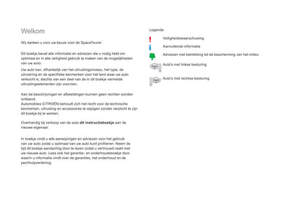 2017-2018 Citroën SpaceTourer Gebruikershandleiding | Nederlands