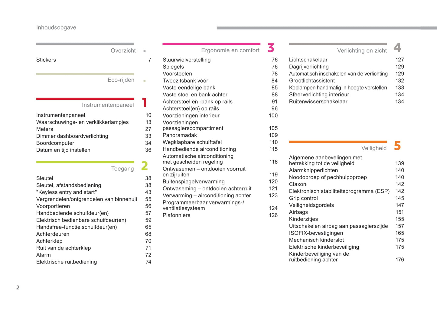 2017-2018 Citroën SpaceTourer Gebruikershandleiding | Nederlands