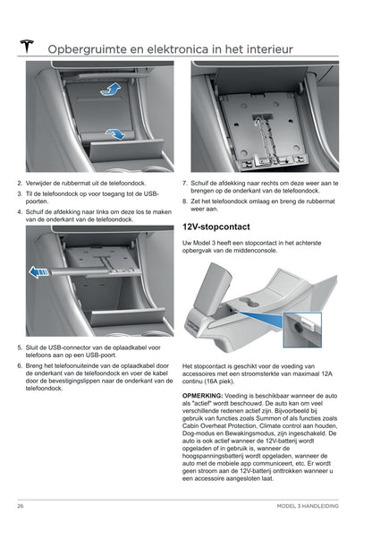 2020 Tesla Model 3 Bedienungsanleitung | Niederländisch