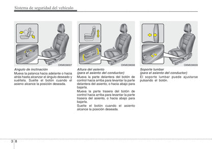 2011-2012 Kia Sorento Gebruikershandleiding | Spaans