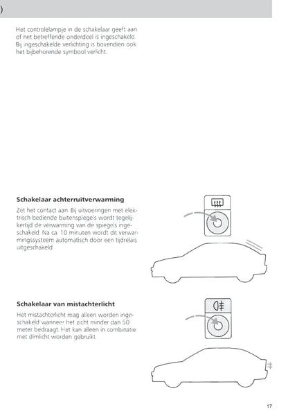 1990-1992 Ford Escort/Escort Van Owner's Manual | Dutch