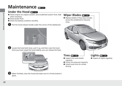 2021 Honda Civic Sedan Owner's Manual | English