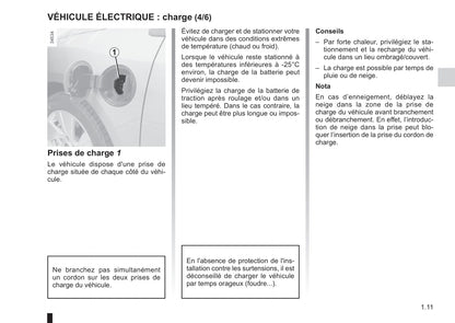 2009-2014 Renault Fluence Z.E. Manuel du propriétaire | Français